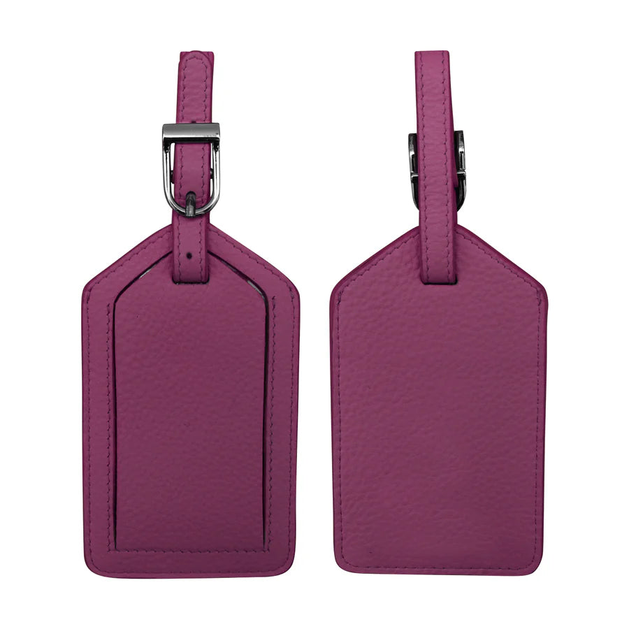 Luggage Tag - Orchid Leather 6422 