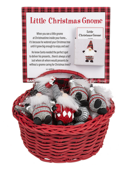 Charm Christmas Gnome 3 Styles Ex25643