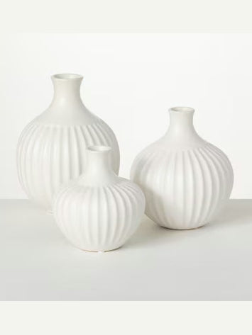 Vase Modern  Ceramic Bottle 3 Sizes Cm 2985