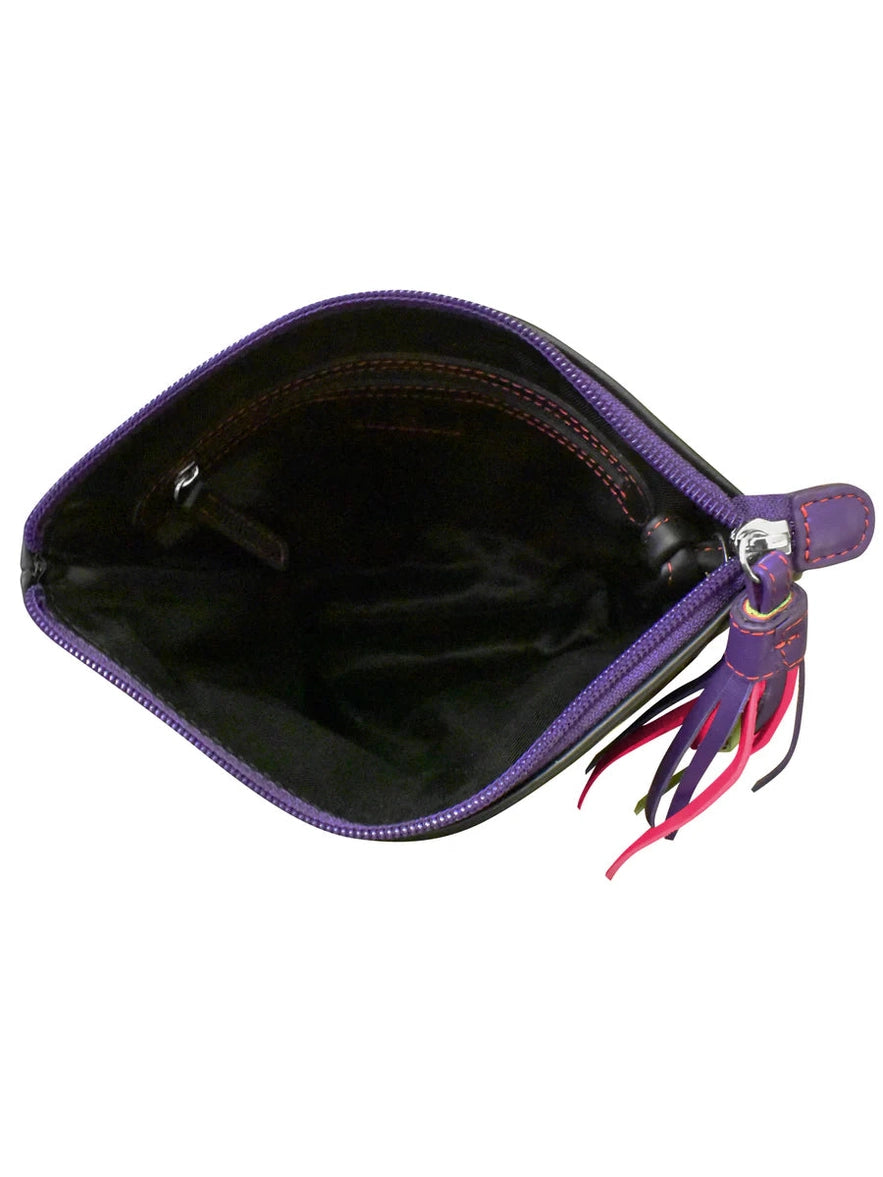 Purse Wave Midi Sac Black Brights Leather 6657  Bag 