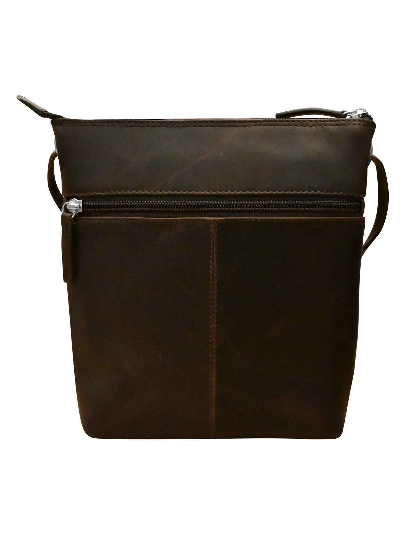 Crossbody Midi Sac Chocolate Leather 6661  Bag 