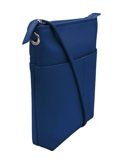 Crossbody Midi Sac Cobalt Leather 6661  Bag 
