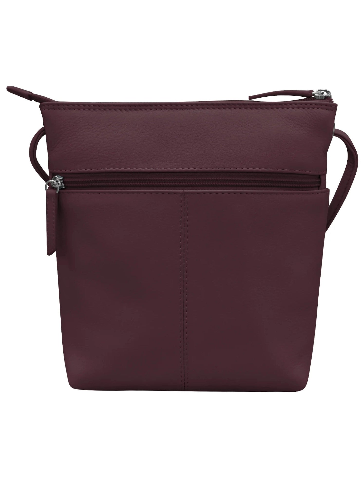 Crossbody Midi Sac Egg Plant Leather 6661  Bag 