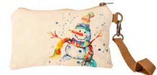 Wristlet Frosty Canvas 5x8" 901519 