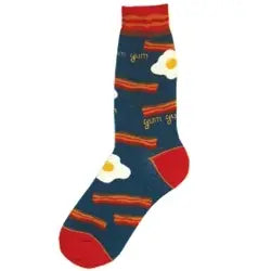 Men's Sock - Egg and Bacon Yum Yum Sock - 6775M 