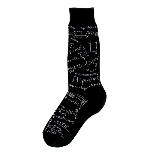 Men's Sock - E = MC2 Sock - 6788M 