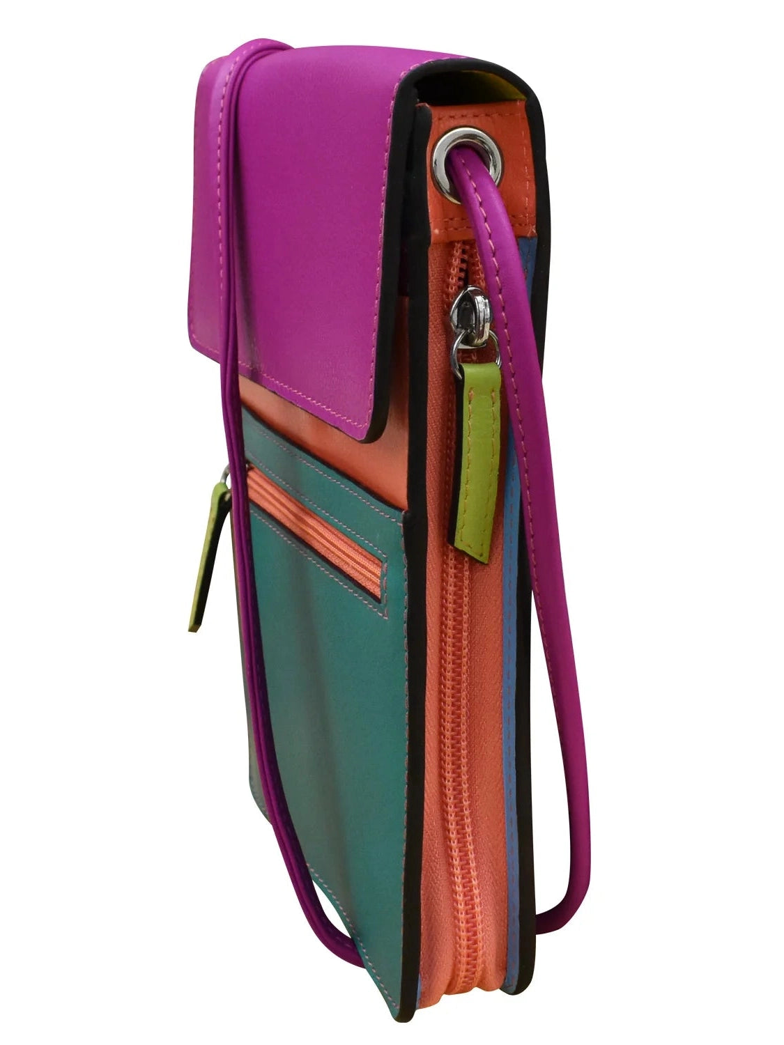 Purse Large Organizer On A String Paradise Multi 6824  Bag 