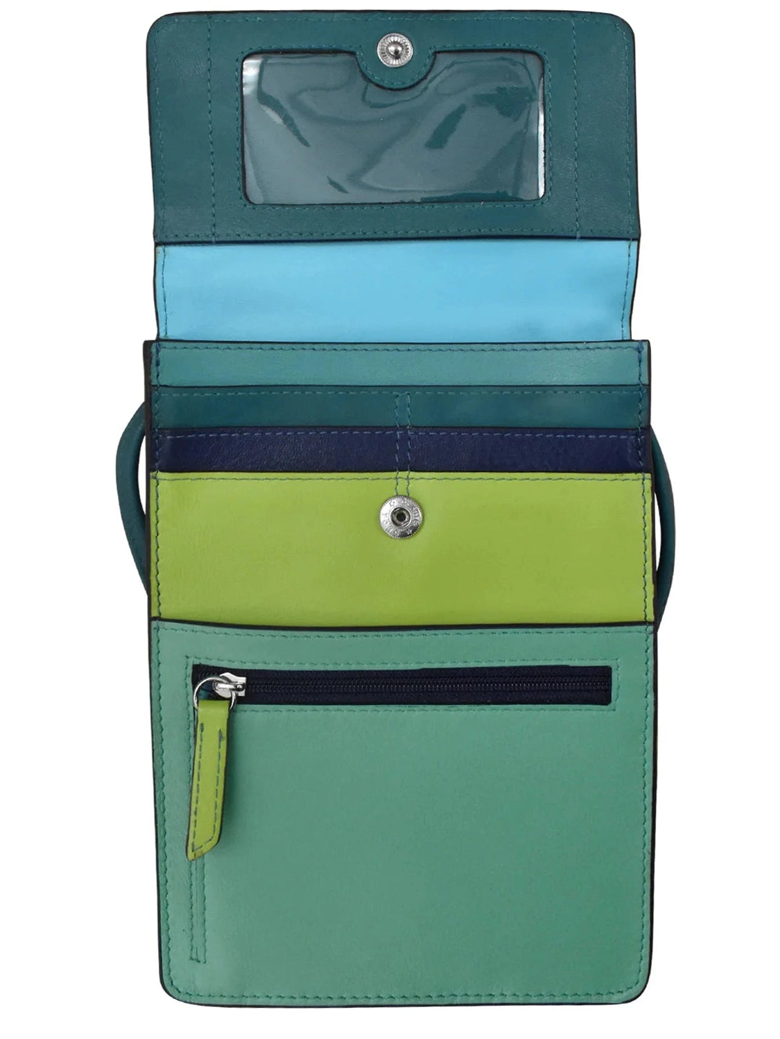 Purse Large Organizer On A String Serenity Multi 6824  Bag 