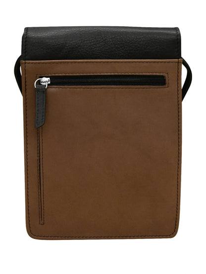 Purse Large Organizer On A String Toffee/Black 6824  Bag 