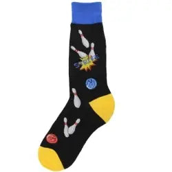 Men's Sock - Bowling strike - 6829 