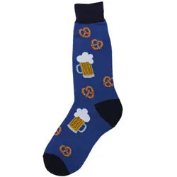 Men's Sock - Beer & Pretzels socks - 6865m 