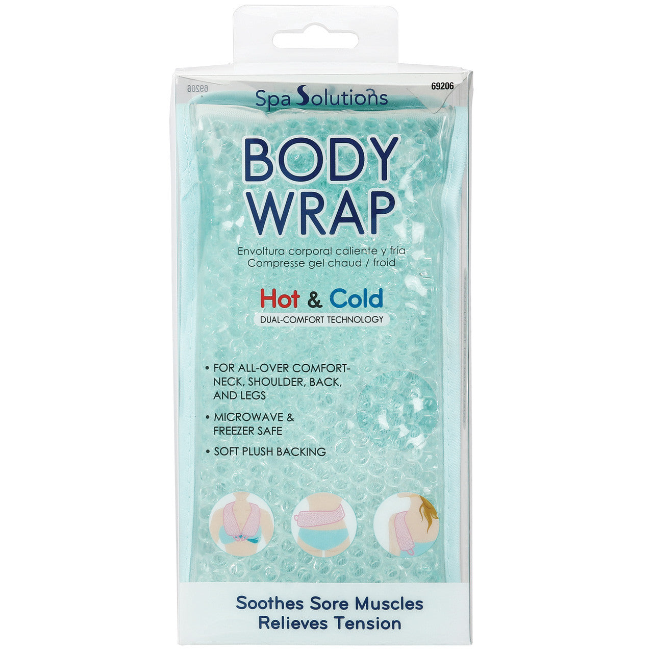 Wrap Body Hot-Cold Aqua 69206 