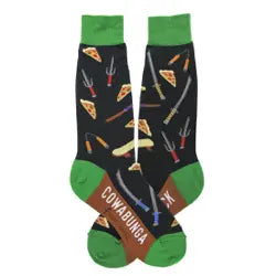 Men's Sock - Pizza /Knife - 6960M 