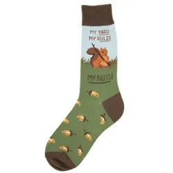 Men's Sock - My Yard My Nuts - 6965M 