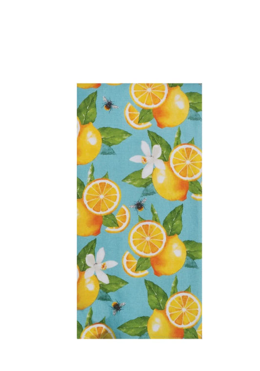 T Towel  Bee Zesty Lemon Toss Dual Purpose Towel r8118 