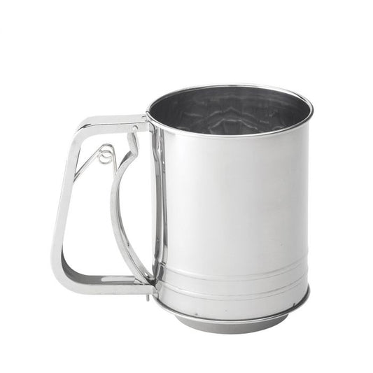 Flour Sifter - 3 Cup - Stainless Steel 