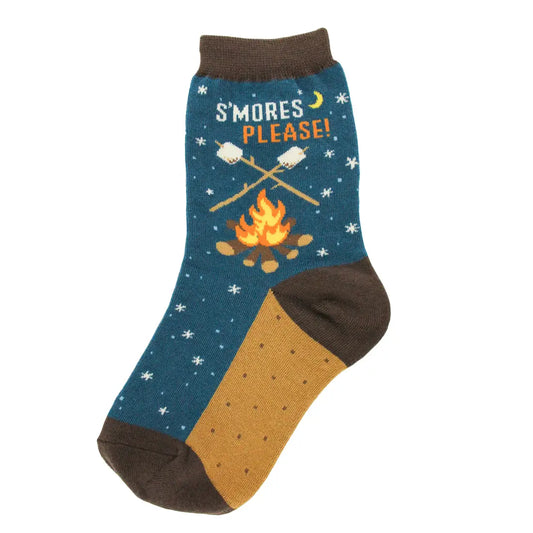 Kid's Socks   Smores please - 7040K 