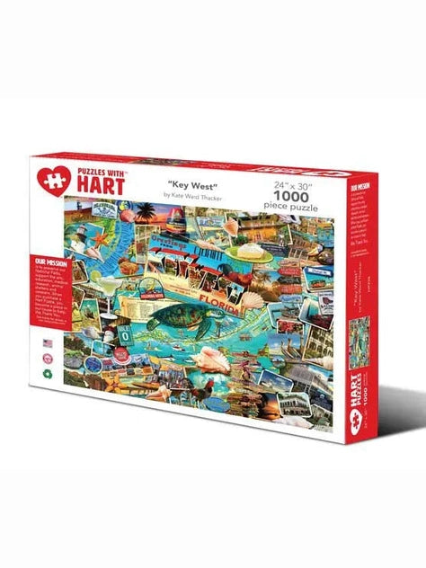 Hart-Puzzle Key West 1000Pc 24 x 30" Hp228