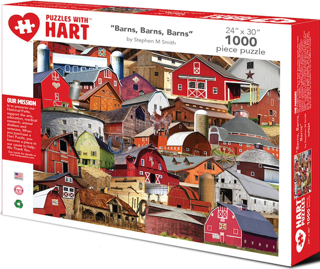Puzzles Barns, Barns, Barns  HP034