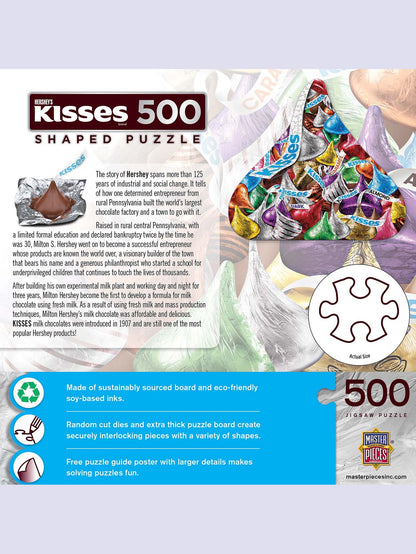 Puzzle 500Pc Shaped Hershey Kisses  31710.01 