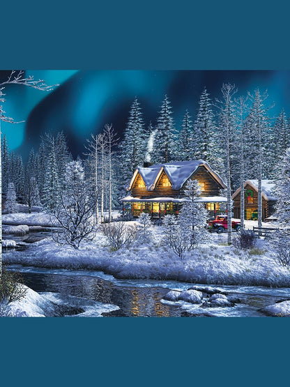 Puzzle 500Pc Sparkle Shine Northern Lights  31856 