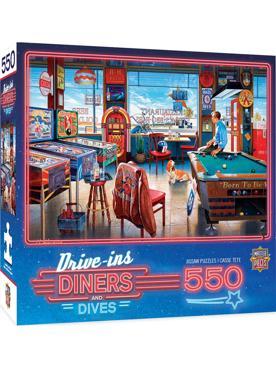 Puzzle 550Pc Drive In Diners & Dives 31927 