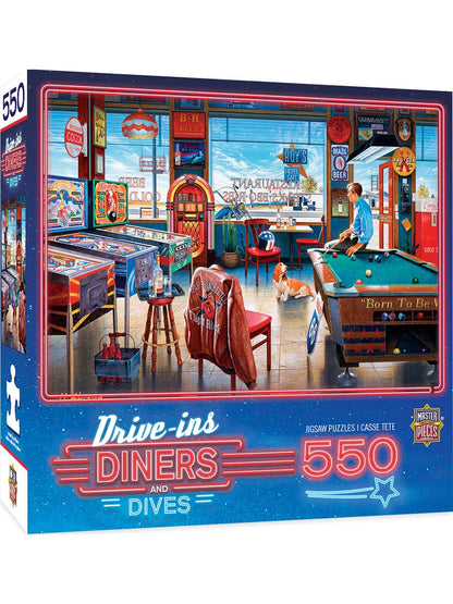Puzzle 550Pc Drive In Diners & Dives 31927 
