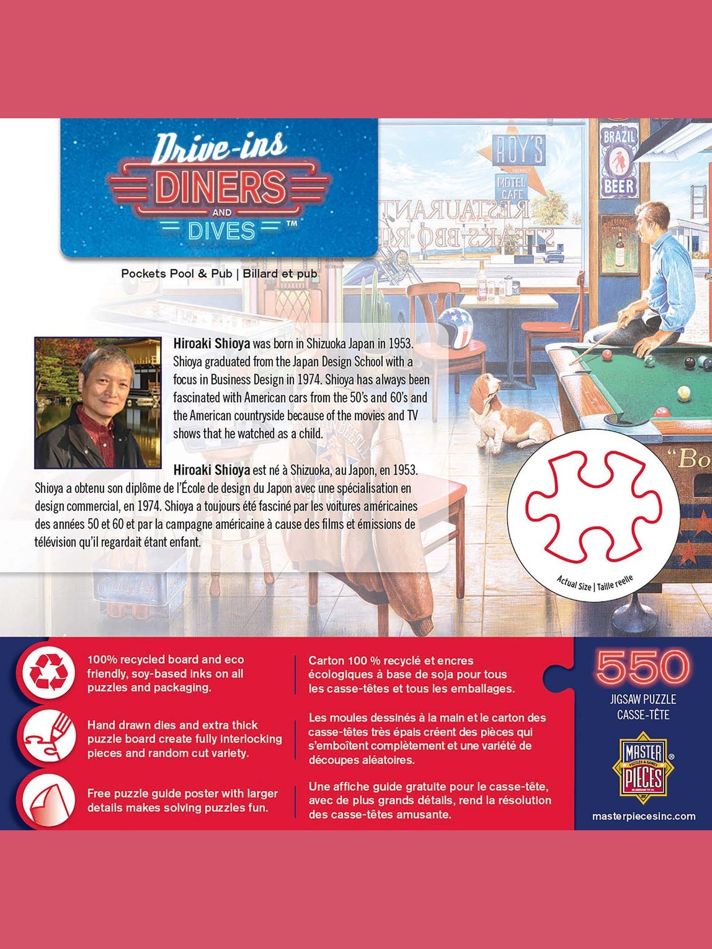 Puzzle 550Pc Drive In Diners & Dives 31927 