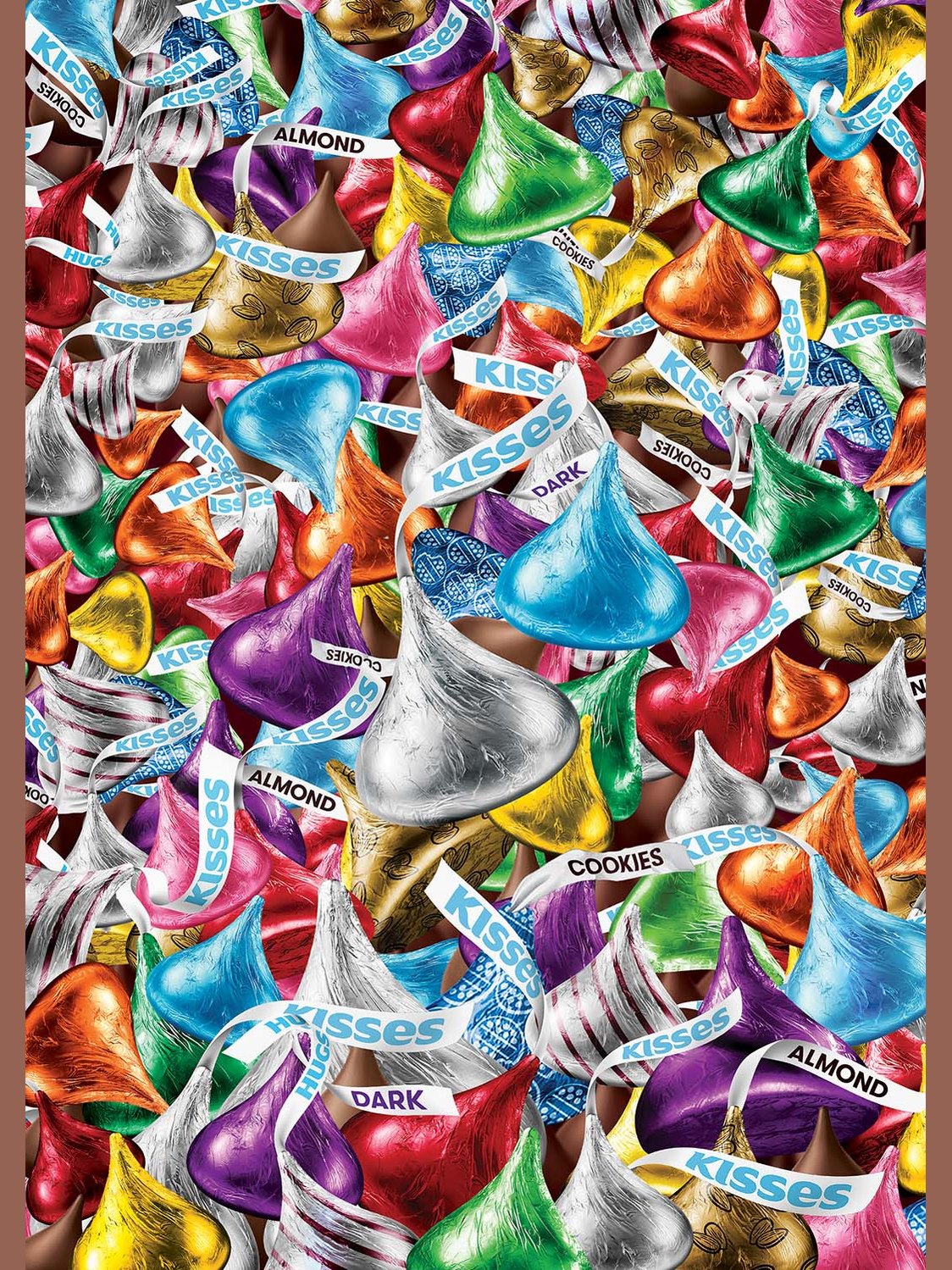 Puzzle 1000 Pc Hershey Kisses World Smallest Tin Container  32326 