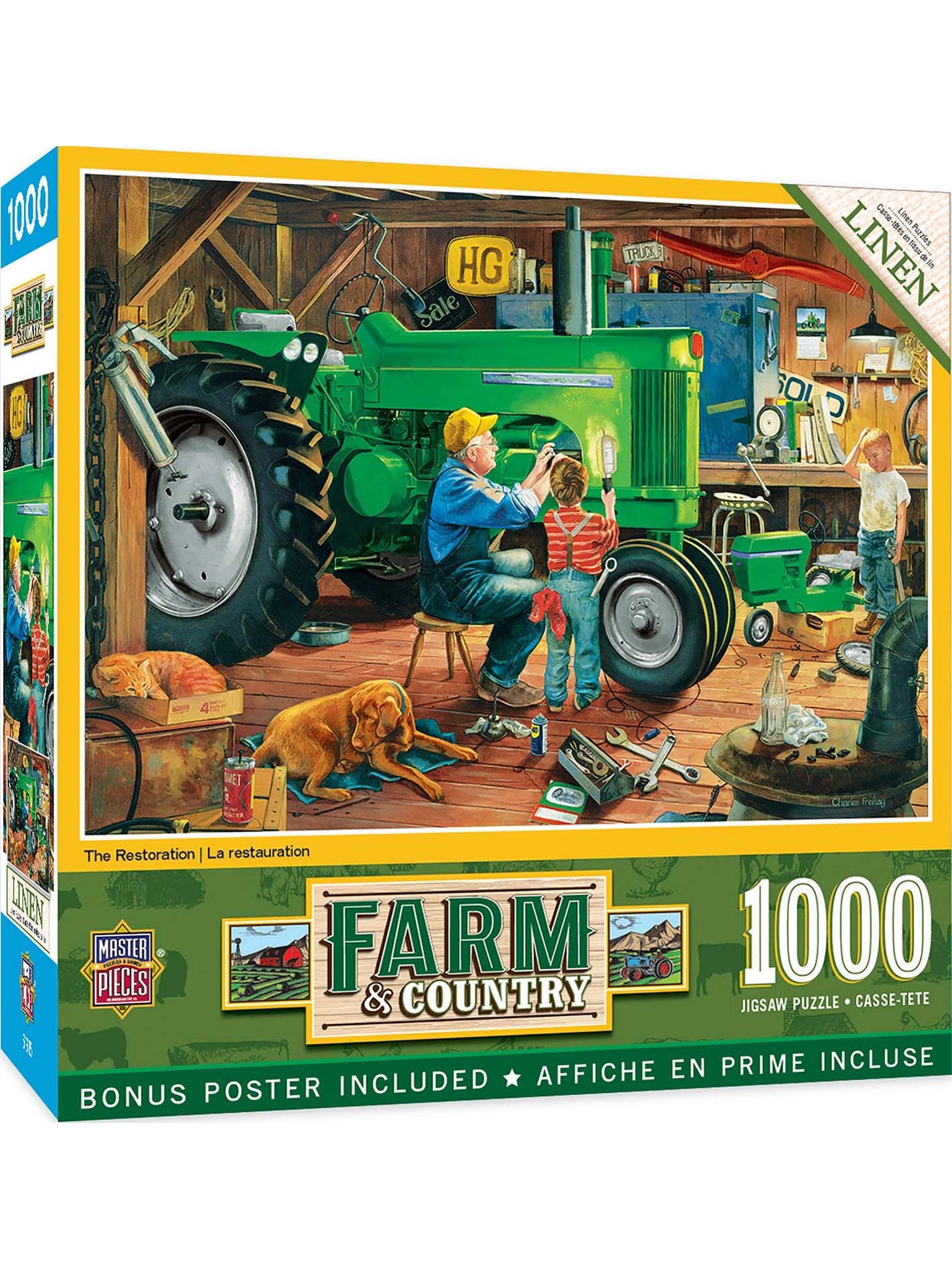 Puzzle 1000 Pc Farm & Country  The Restoration 71919 