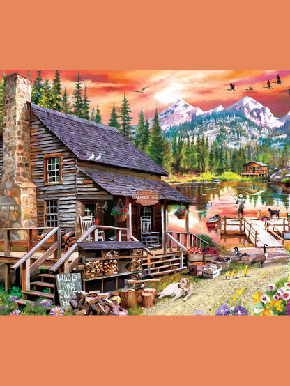 Puzzle 1000 Pc Art Gallery Grandpa's Get Away 72271 