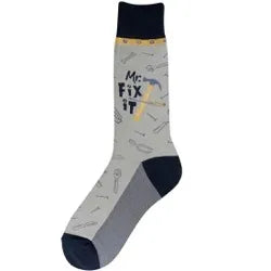 Men's Socks - Mr. Fix-It  - 7076M 