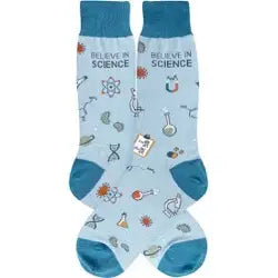 Women's Sock - Believe in Science - 7080 