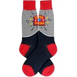 Men's Sock - Super Teacher Sock - 7081M 