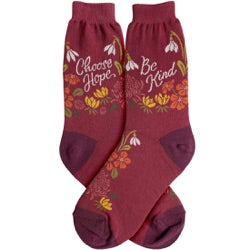 Women's Sock - Choose Hope - 7098 