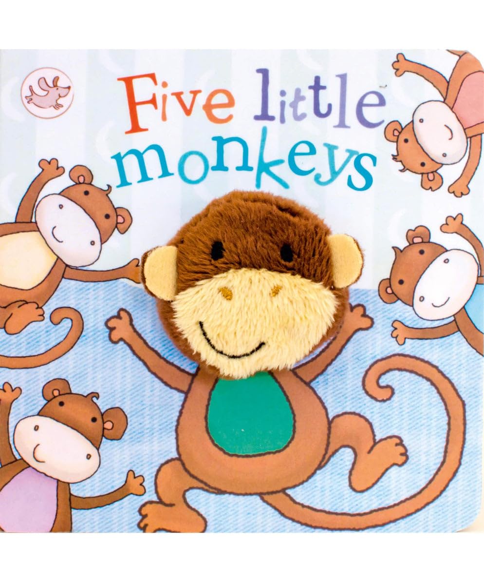 Book Finger Puppet 5 Little Monkeys Children 401911 