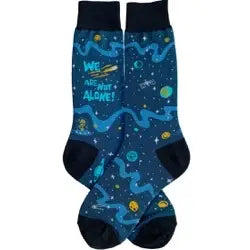 Men's Sock - We are Not Alone - 7105M 
