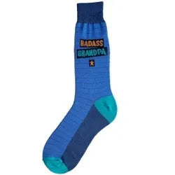 Men's Sock - Badass Grandpa - 7106M 