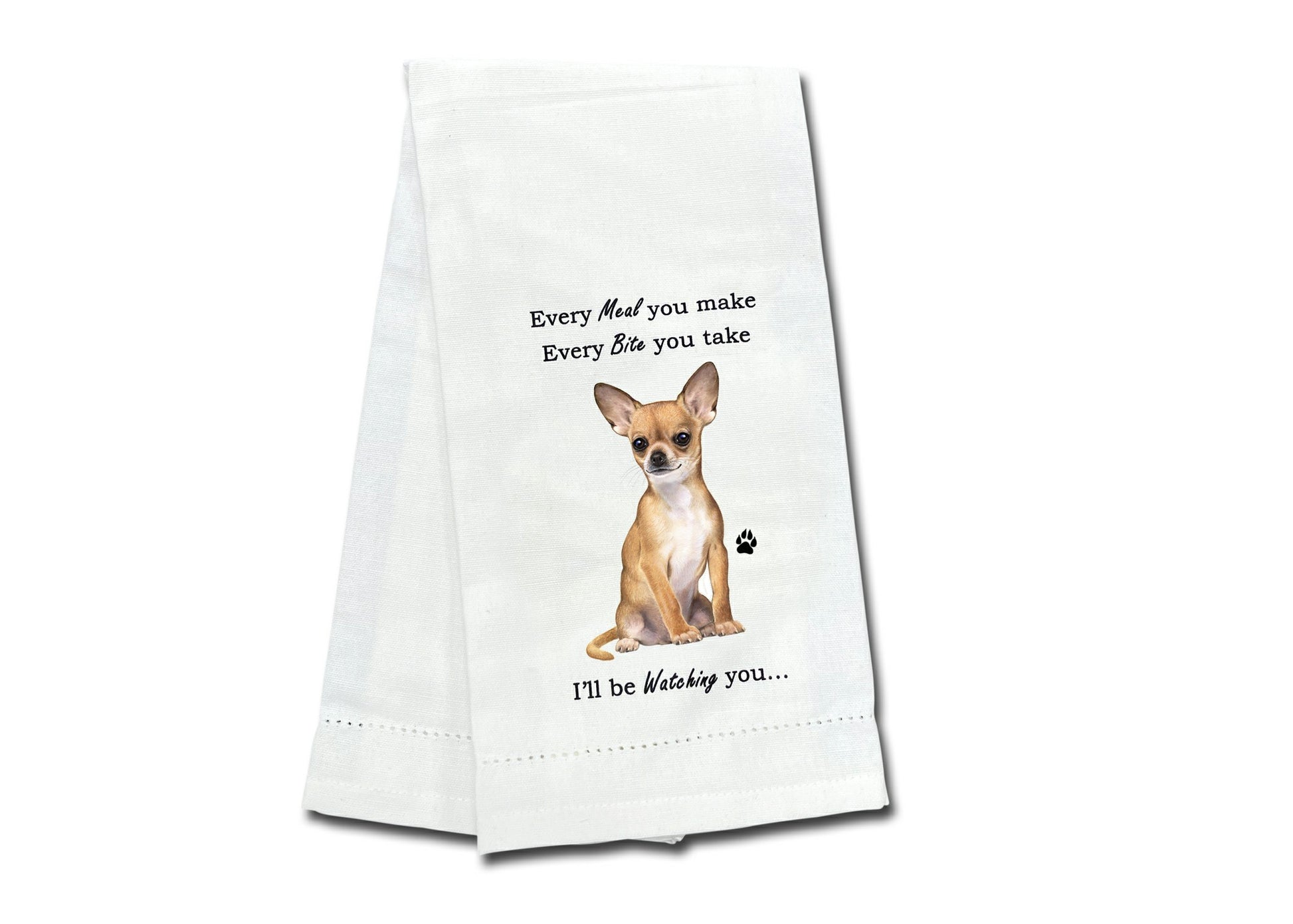 Kitchen Towel - Tan Chihuahua Dog - 711-10 