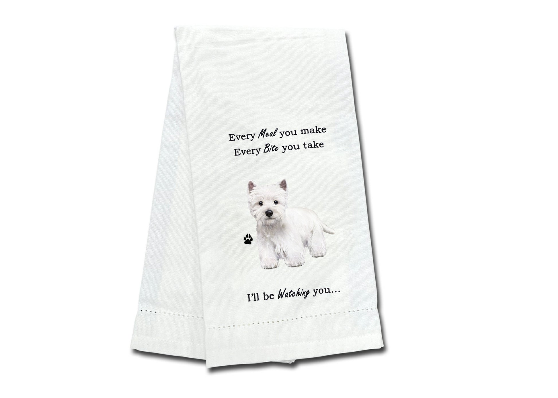 Kitchen Towel - Westie Dog - 711-45 