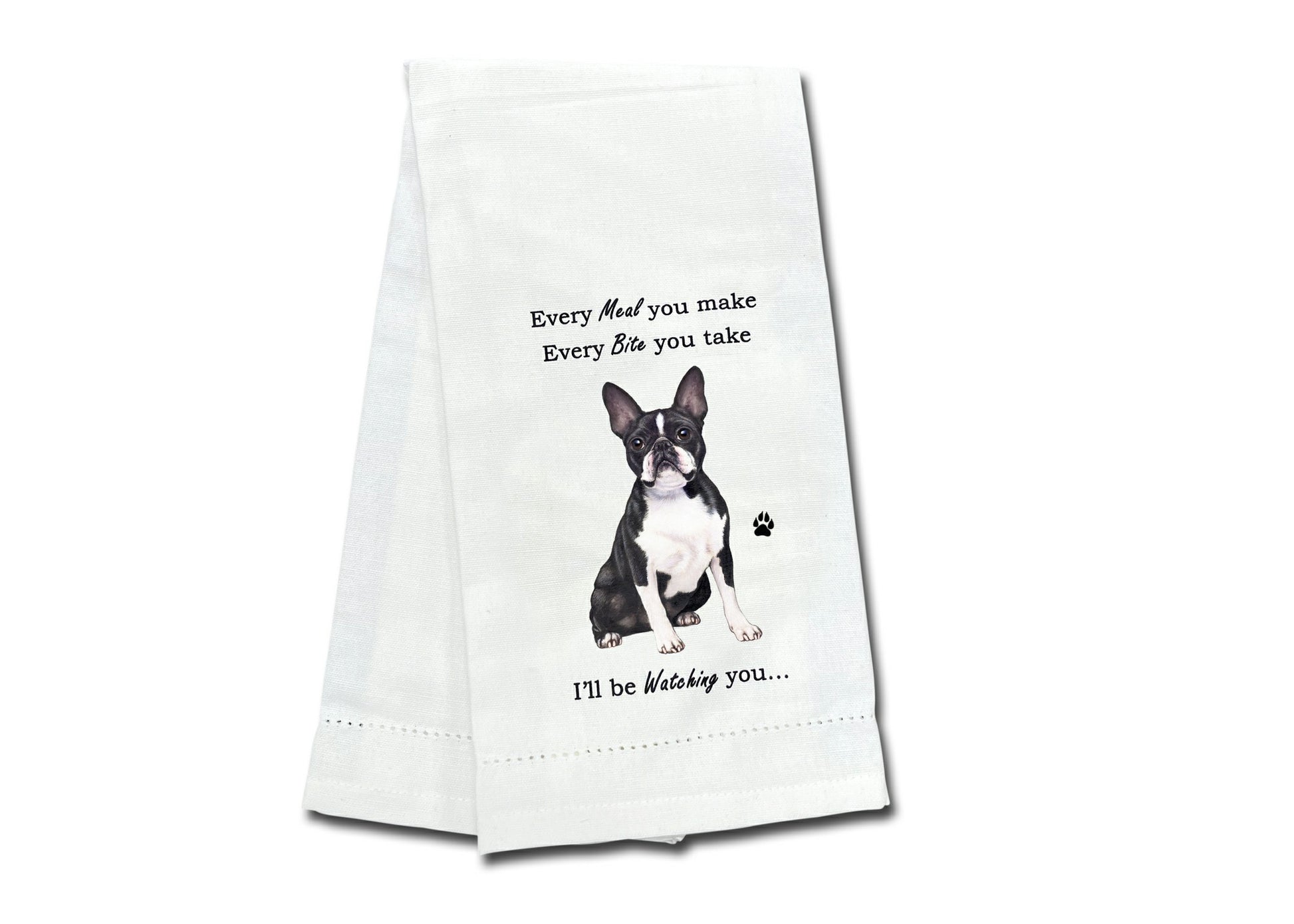 Kitchen Towel - Boston Terrier Dog - 711-76 