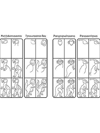 101 Dinosaurs How to Draw Children's Book 390708