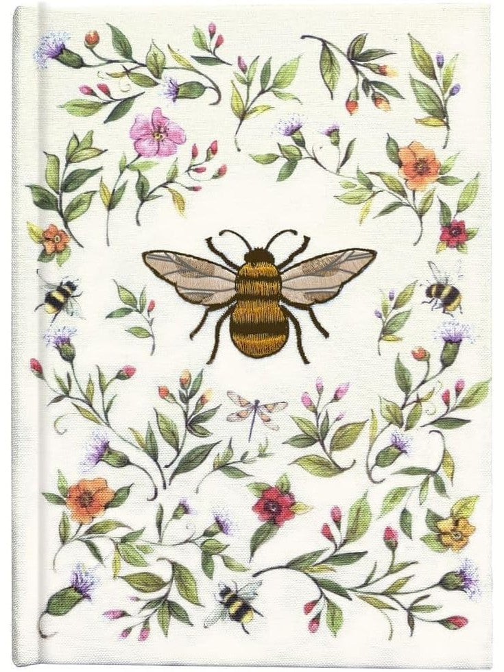 Journal Spring Bees Luxe 192Pg Hard Cloth Cover&nbsp; 1341006