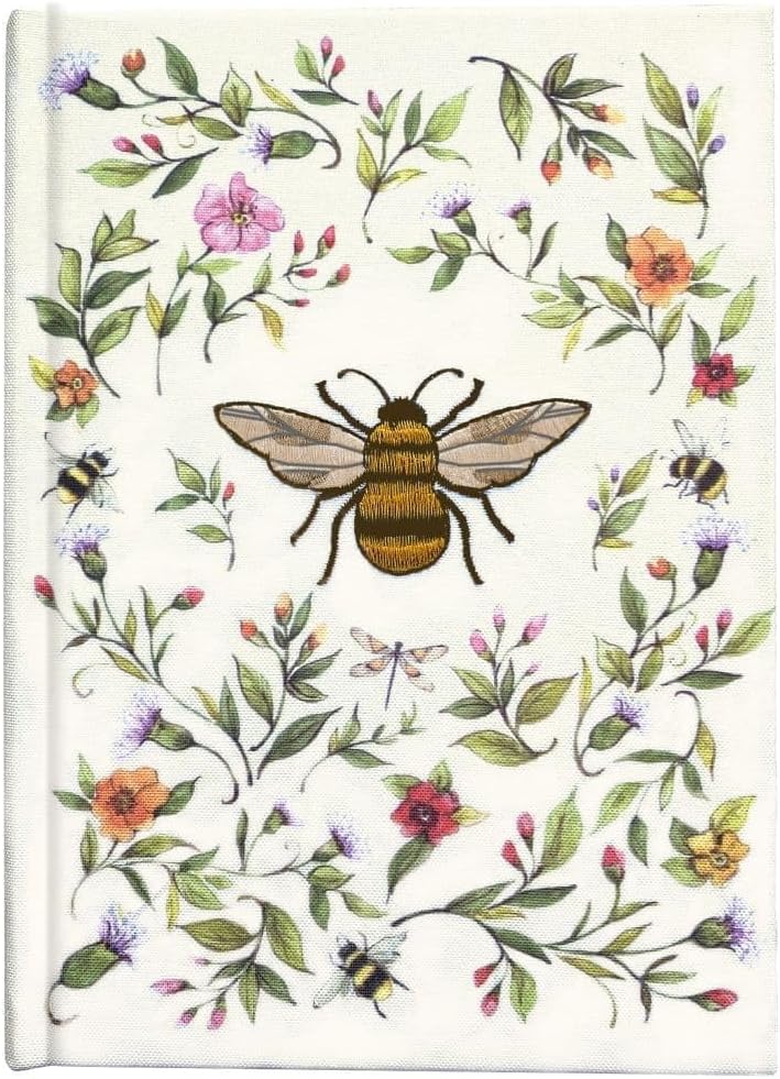 Journal Spring Bees Luxe 192Pg Hard Cloth Cover&nbsp; 1341006