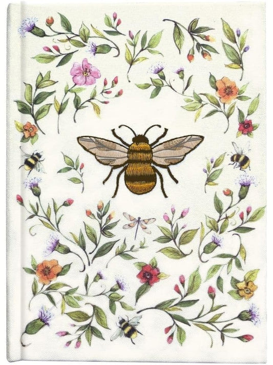 Journal Spring Bees Luxe 192Pg Hard Cloth Cover&nbsp; 1341006