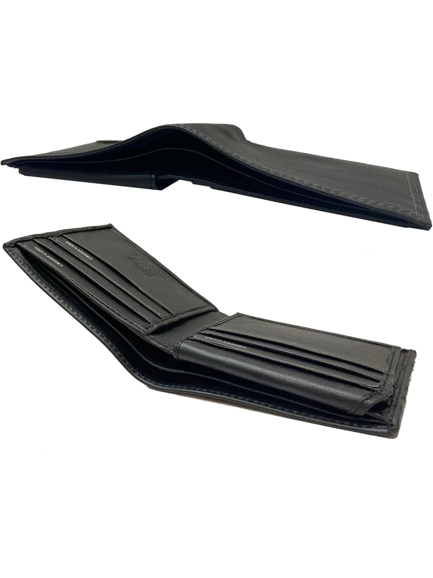 Wallet Bifold Black Leather Rbmw02
