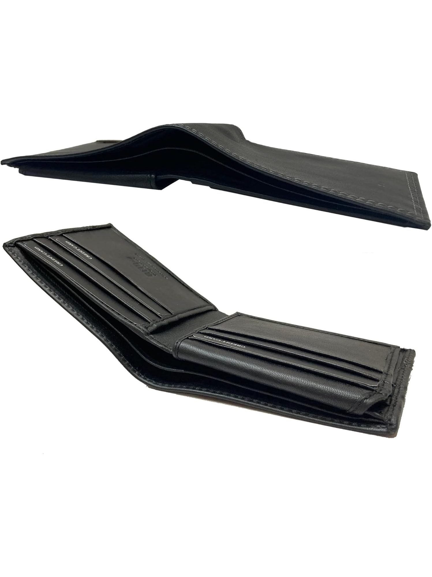 Wallet Bifold Black Leather Rbmw02