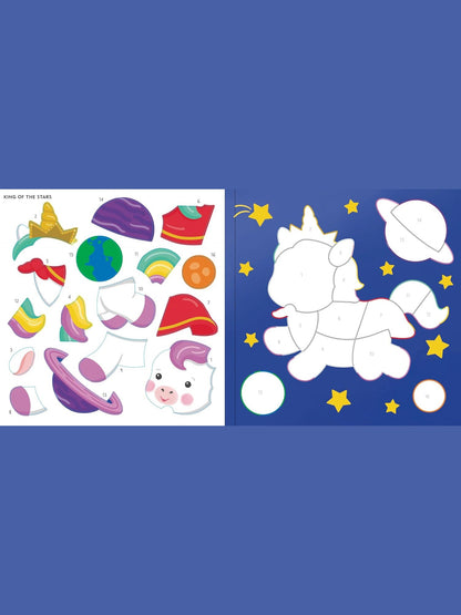 Color By Sticker Baby Unicorn Sparkles 14 Scenes&nbsp; 347084