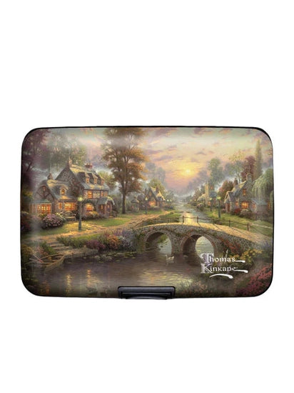 Armored Wallet  Kinkade Sunset On Lamp Fire Lane 71615 
