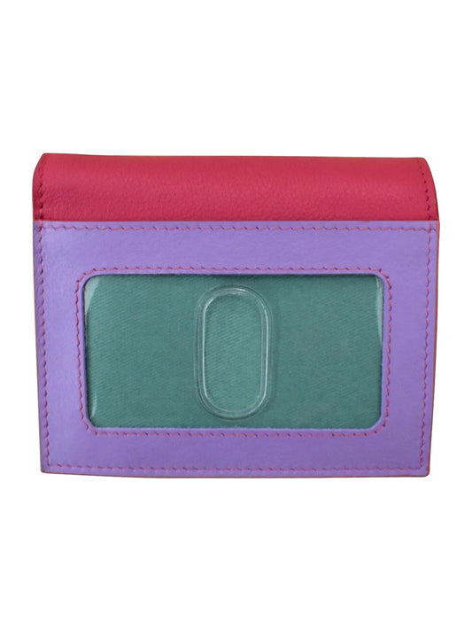 Wallet Small Snap Zipper Palm Beach Leather 7177 